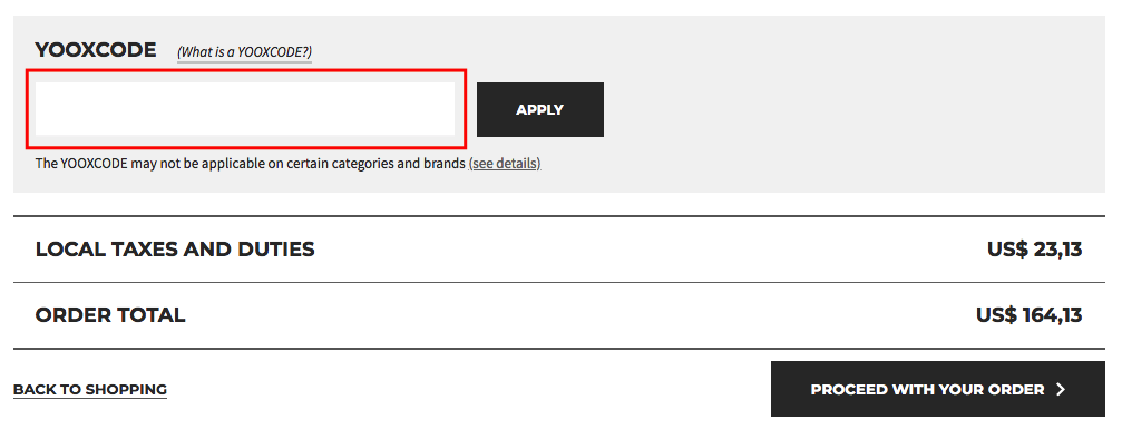 yoox coupon code october 2019